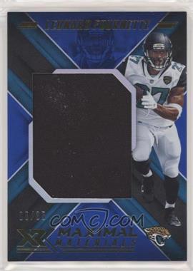 2018 Panini XR - Maximal Materials - Blue #MM-4 - Leonard Fournette /35