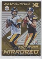 Ben Roethlisberger, Mason Rudolph #/5