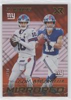 Eli Manning, Kyle Lauletta #/10