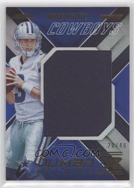 2018 Panini XR - Rookie Jumbo Materials - Blue #RJM-39 - Mike White /49