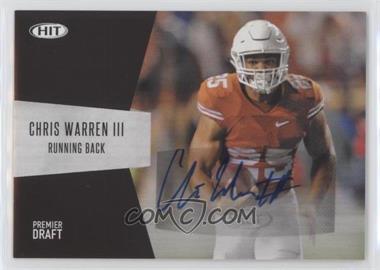 2018 Sage Hit - Autographs #A-53 - Chris Warren III