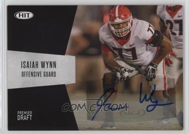 2018 Sage Hit - Autographs #A-58 - Isaiah Wynn