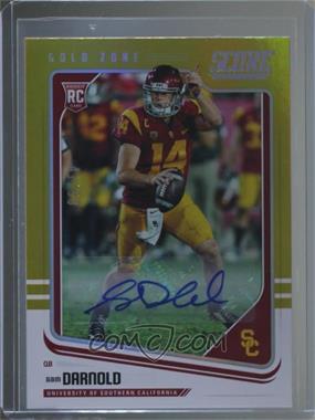 2018 Score - [Base] - Gold Zone Signatures #349 - Rookies - Sam Darnold /50