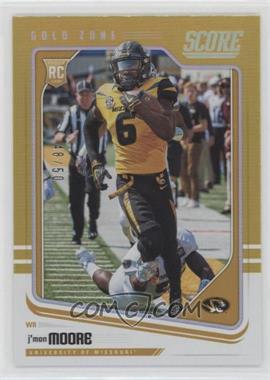 2018 Score - [Base] - Gold Zone #433 - Rookies - J'Mon Moore /50