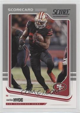 2018 Score - [Base] - Scorecard #282 - Carlos Hyde