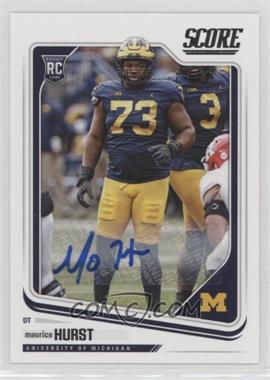 2018 Score - [Base] - Signatures #340 - Rookies - Maurice Hurst