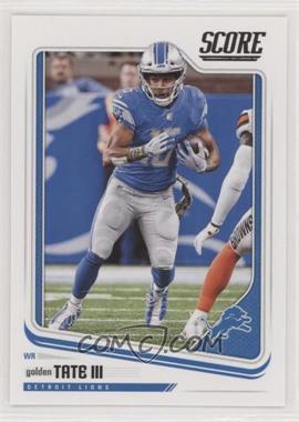 2018 Score - [Base] #107 - Golden Tate III