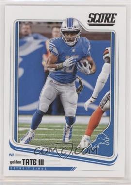 2018 Score - [Base] #107 - Golden Tate III