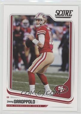 2018 Score - [Base] #287 - Jimmy Garoppolo