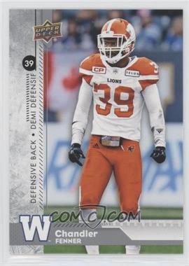 2018 Upper Deck CFL - [Base] - Blank Back #97 - Chandler Fenner