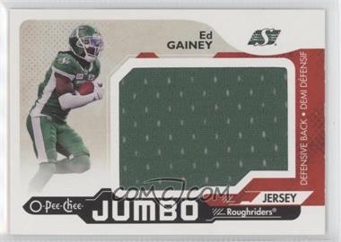 2018 Upper Deck CFL - OPC Jumbo Achievements - Jerseys #OPC-EG - Ed Gainey