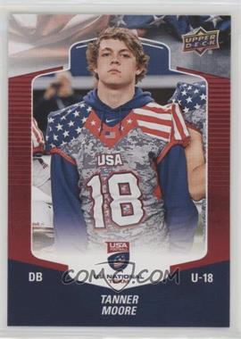 2018 Upper Deck USA Football - [Base] - Blue Border #61 - Tanner Moore