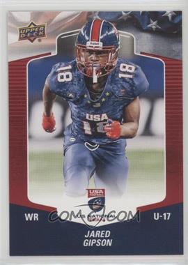 2018 Upper Deck USA Football - [Base] - Red Border #117 - Jared Gipson