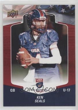 2018 Upper Deck USA Football - [Base] - Red Border #123 - Ken Seals