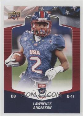 2018 Upper Deck USA Football - [Base] - Red Border #136 - Lawrence Anderson