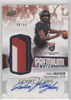 Auto - Jalen Mayden #/99