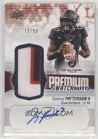 Auto - Quincy Patterson II #/99