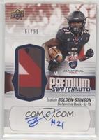 Auto - Isaiah Bolden-Stinson #/99