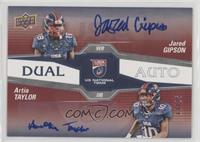 Jared Gipson, Artia Taylor #/25