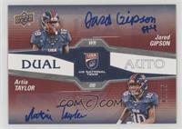 Jared Gipson, Artia Taylor #/25