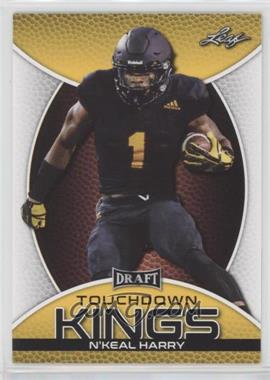 2019 Leaf Draft - [Base] - Gold #90 - Touchdown Kings - N'Keal Harry