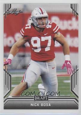 2019 Leaf Draft - [Base] #59 - Nick Bosa