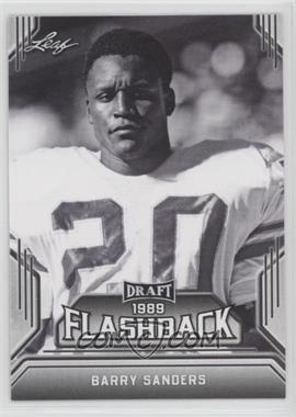 2019 Leaf Draft - Flashback #01 - 1989 Flashback - Barry Sanders