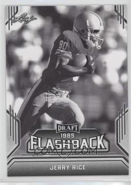 2019 Leaf Draft - Flashback #07 - 1985 Flashback - Jerry Rice