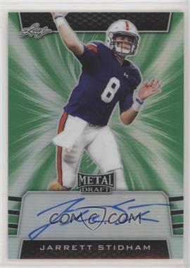 2019 Leaf Metal Draft - [Base] - Green #BA-JS1 - Jarrett Stidham /10