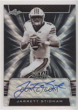 2019 Leaf Metal Draft - Sepia Variation - Black Wave #SV-JS1 - Jarrett Stidham /7