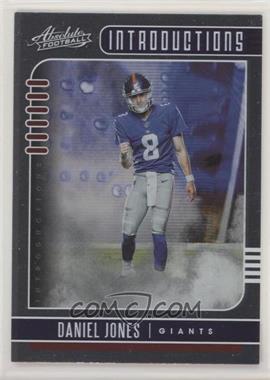 2019 Panini Absolute - Introductions #3 - Daniel Jones