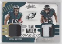 Nelson Agholor, J.J. Arcega-Whiteside #/49