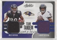 Lamar Jackson, Miles Boykin #/199