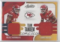 Mecole Hardman Jr., Sammy Watkins #/199