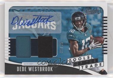 2019 Panini Absolute - Tools of the Trade Double - Autographs #TTD-DW.2 - Dede Westbrook /35