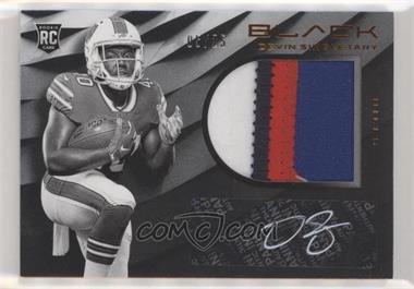 2019 Panini Black - [Base] #95 - Rookie Patch Autographs - Devin Singletary /75