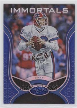 2019 Panini Certified - [Base] - Mirror Blue #114 - Immortals - Jim Kelly /50