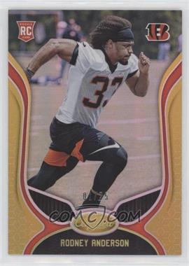 2019 Panini Certified - [Base] - Mirror Gold #140 - Rookies - Rodney Anderson /25