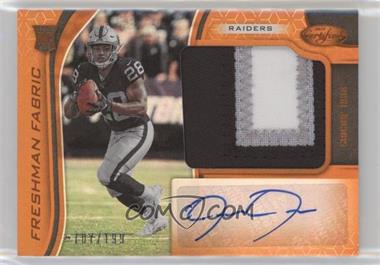 2019 Panini Certified - [Base] - Mirror Orange #204 - Freshman Fabric Signatures - Josh Jacobs /199