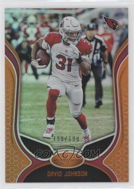 2019 Panini Certified - [Base] - Mirror Orange #90 - David Johnson /199