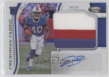 2019 Panini Certified - [Base] - Mirror #229 - Freshman Fabric Signatures - Devin Singletary /499