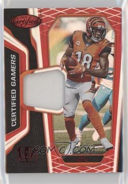 2019 Panini Certified - Certified Gamers - Mirror Red #CG-AG - A.J. Green /99