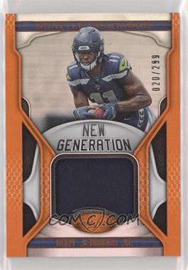 2019 Panini Certified - New Generation Jerseys - Mirror Orange #NG-GJ - Gary Jennings Jr. /299