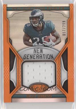 2019 Panini Certified - New Generation Jerseys - Mirror Orange #NG-MS - Miles Sanders /299 [EX to NM]