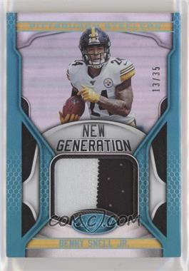 2019 Panini Certified - New Generation Jerseys - Mirror Teal #NG-BS - Benny Snell Jr. /35