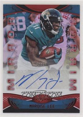 2019 Panini Certified - Signatures - Mirror Red #MI-ML - Marqise Lee /50