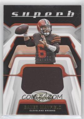2019 Panini Certified - Superb Swatches #SU-BM - Baker Mayfield /299