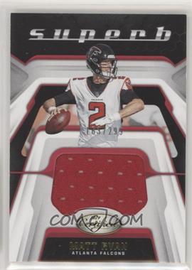 2019 Panini Certified - Superb Swatches #SU-MR - Matt Ryan /299