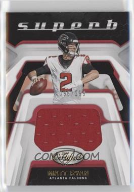 2019 Panini Certified - Superb Swatches #SU-MR - Matt Ryan /299