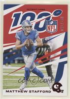 NFL 100 - Matthew Stafford #/199